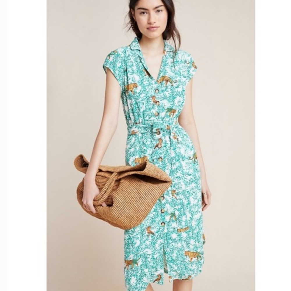 NWOT Maeve by Anthropologie Catherine Shirtdress